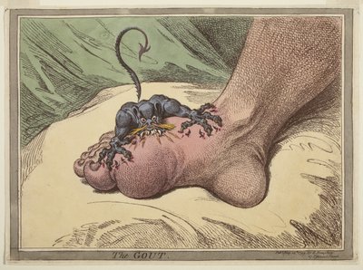 La Goutte - James Gillray