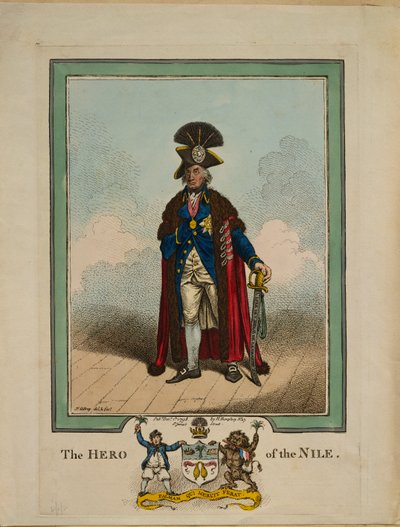Le Héros du Nil, 1878 - James Gillray