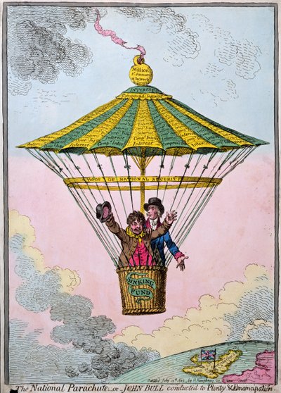 Le Parachute National, ou John Bull conduit à l