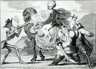 Les bandits politiques assaillant le sauveur de l