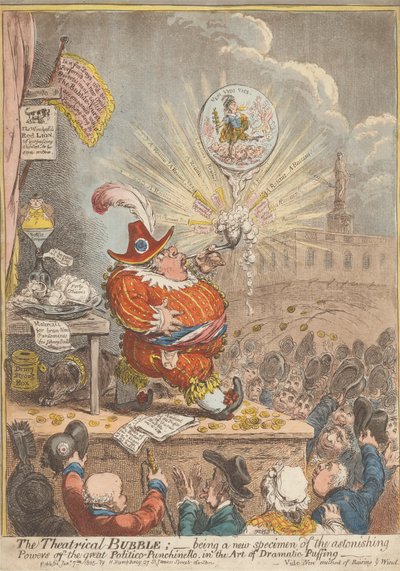 La bulle théâtrale : un nouvel exemple des pouvoirs étonnants du grand Politico-Punchinello, dans l