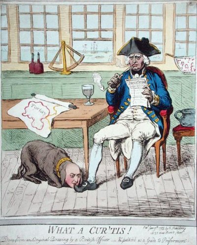 Quel Curtis ! - James Gillray