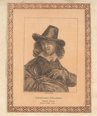 Portrait de Leonaert Bramer - James Girtin