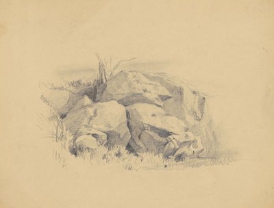 Rochers, 1839 - James Goodwin Clonney
