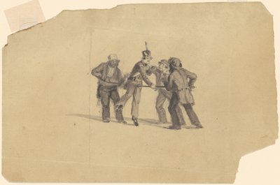 Étude pour "Entraînement de la Milice" - James Goodwyn Clonney