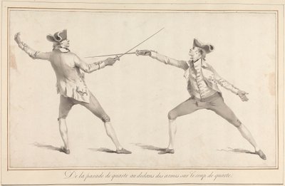 De la Parade de Quarte au Dedans des Armes sur le Coup de Quarte - James Gwin