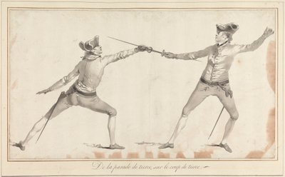 De la parade de tierce, sur le coup de tierce - James Gwin