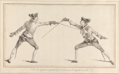 De la Risposte en Quinte de Pied formée sur le Coup de Seconde - James Gwin