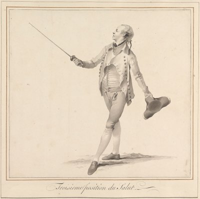 Troisième position du salut - James Gwin
