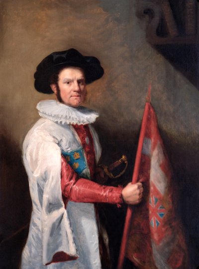 Portrait du colonel John Gurwood, écuyer du duc de Wellington, 1837 - James Hall
