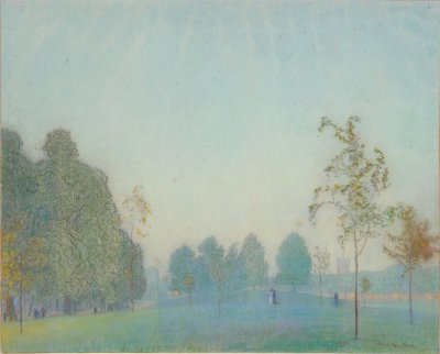 Scène de parc et tour, 1912 - James Hamilton Hay