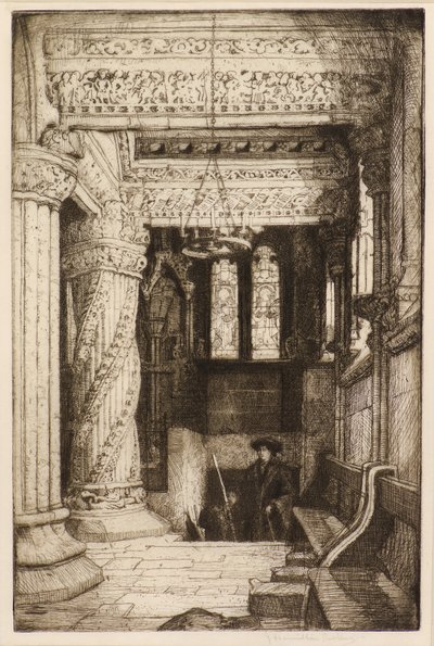 Prentice Pillar, Rosslyn Chapel - James Hamilton Mackenzie