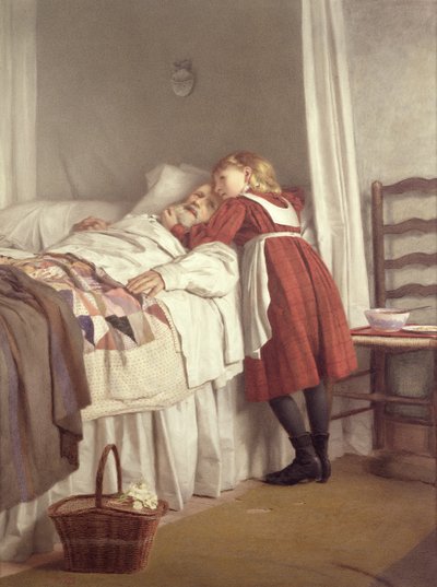 La petite infirmière de grand-père - James Hayllar