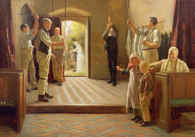 Les cloches de mariage - James Hayllar