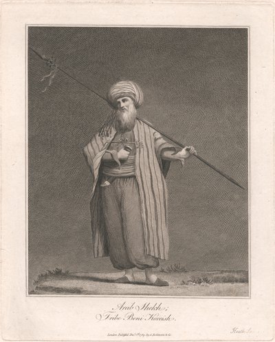 Cheikh Arabe, Tribu Beni Koreish - James Heath