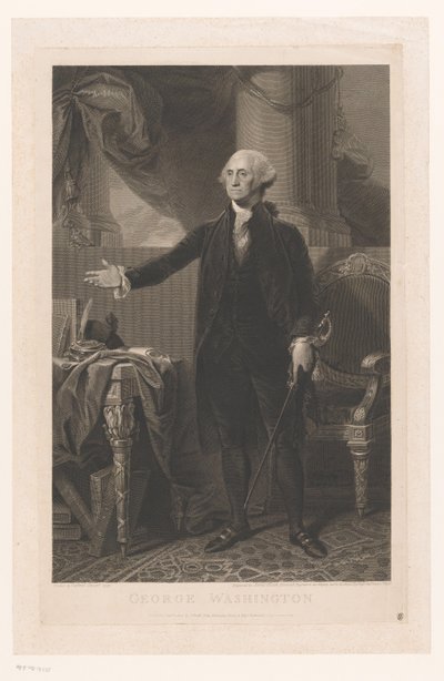 Portrait de George Washington - James Heath