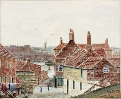 Salmons Lane depuis le Ballast Railway - James Henry Cleet