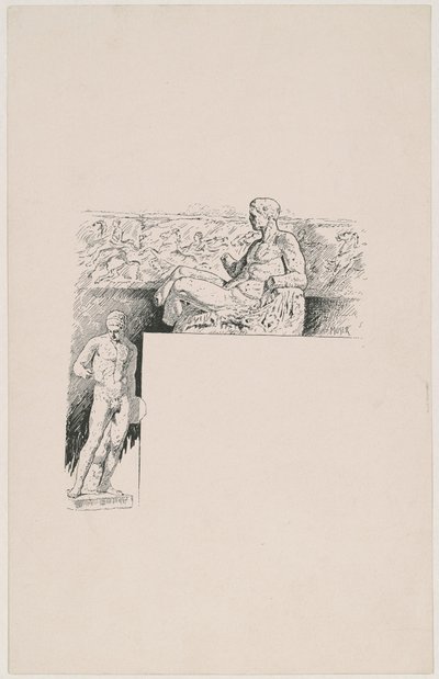 Moulages de sculptures antiques : Le Parthénon - James Henry Moser