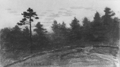 Paysage du Scrapbook de McGuire, 1908 - James Henry Moser