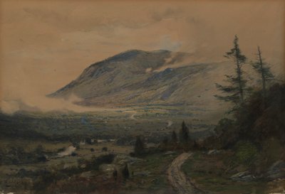 Montagne et vallée - James Henry Moser