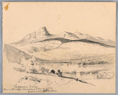 Mont Chocorua depuis Tamworth, New Hampshire - James Henry Moser
