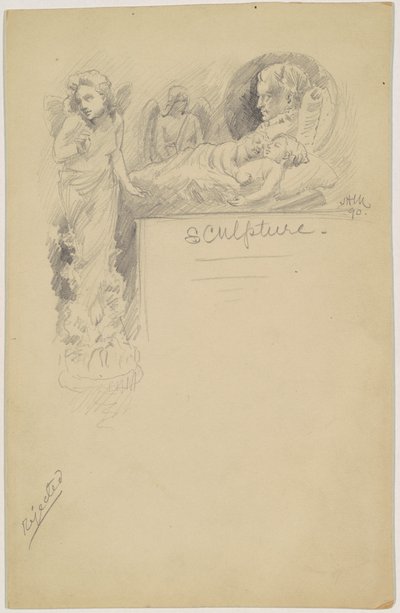 Étude pour "Sculpture" - James Henry Moser