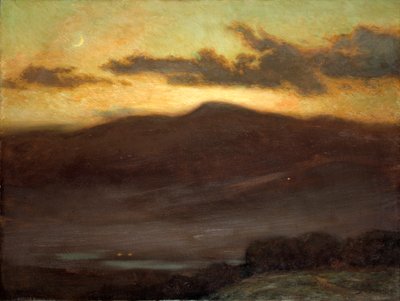Coucher de soleil, Mont McIntyre - James Henry Moser