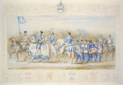 Charles Lamb Esq, Chevalier de la Rose Blanche - James Henry Nixon