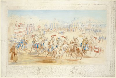 La mêlée (No. 1), 1839 - James Henry Nixon