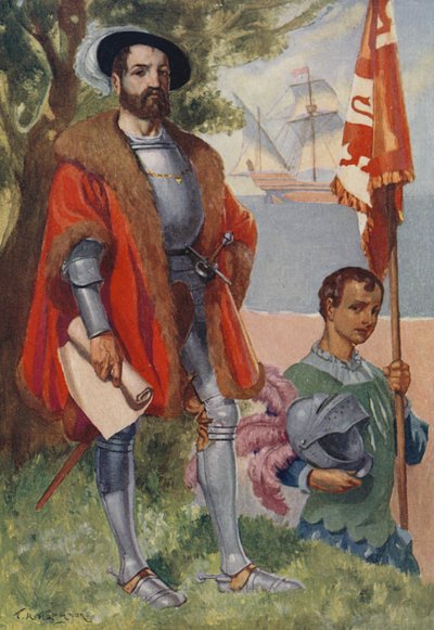 Hernan Cortes, conquistador espagnol - James Henry Robinson