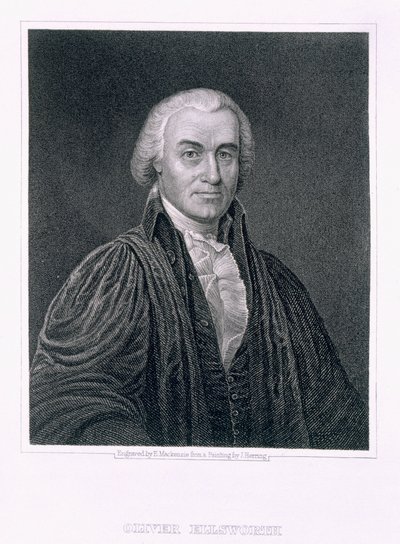 Oliver Ellsworth, gravé par E. Mackenzie - James Herring