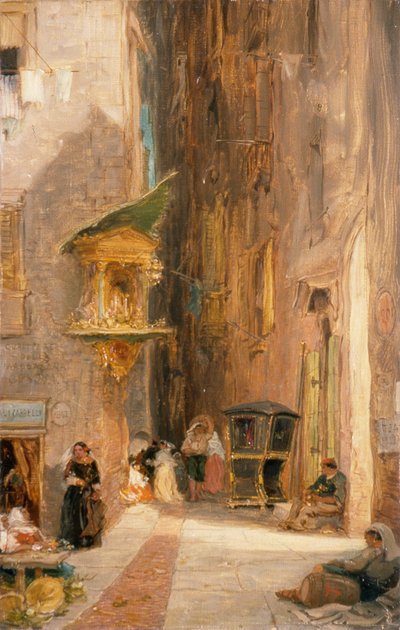 Rue à Gênes - James Holland
