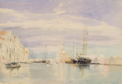 La Giudecca avec S. Giorgio Maggiore, Venise - James Holland
