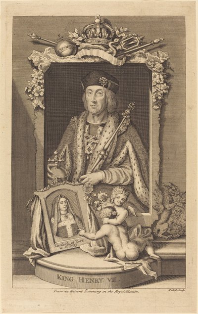 Roi Henri VII - James Hulett after George Vertue
