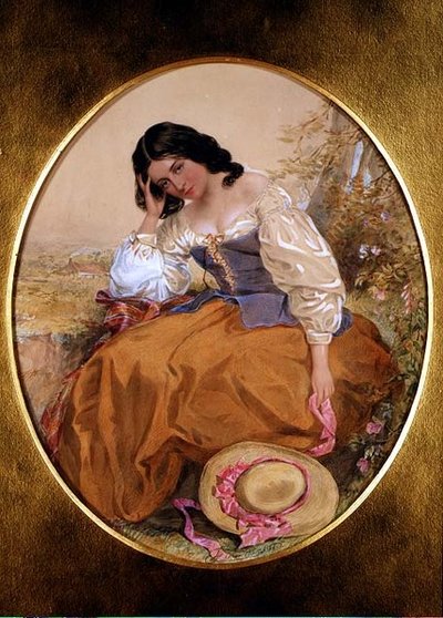 Figure féminine - Méditation - James II Fisher