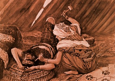 Jaël frappa Sisera et le tua