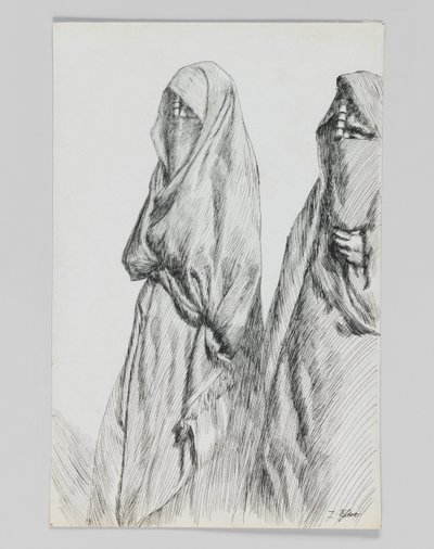 Une route sur le Mont des Oliviers, illustration de La Vie de Notre Seigneur Jésus-Christ - James Jacques Joseph Tissot