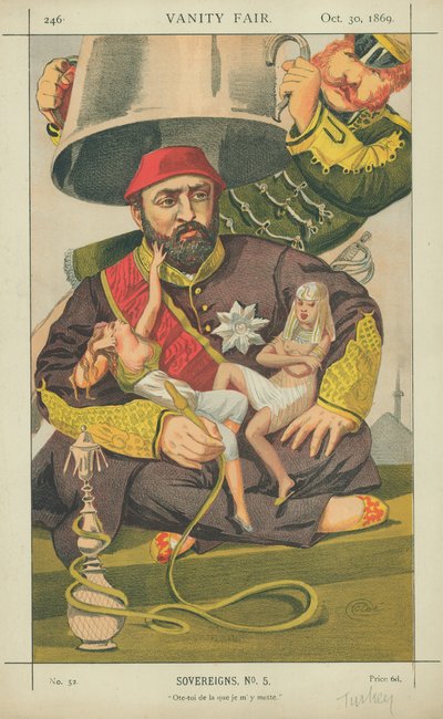 Abdul-Aziz, Sultan de Turquie, Ote-toi de là que je m