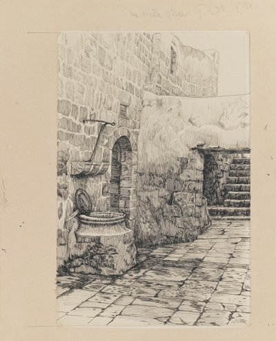 Une vieille citerne (illustration de La Vie de Notre Seigneur Jésus-Christ) - James Jacques Joseph Tissot