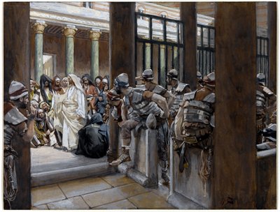 Mais personne ne mit la main sur lui, illustration pour La vie du Christ - James Jacques Joseph Tissot