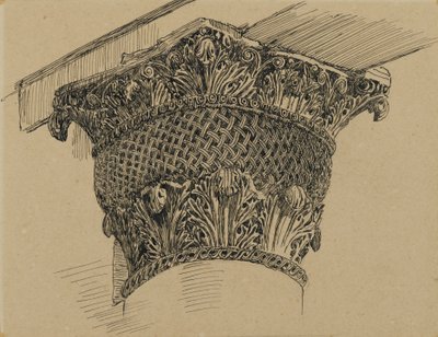 Chapiteau de la Mosquée d