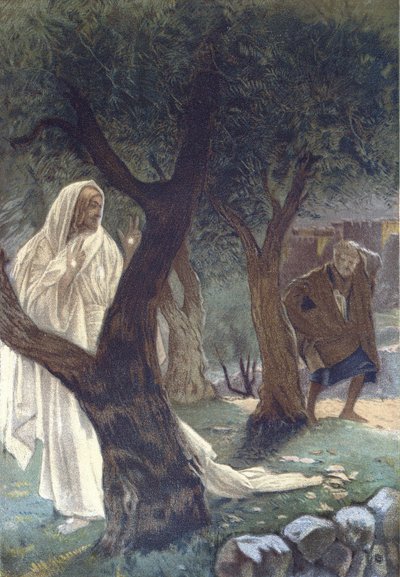 Le Christ apparaît à Saint Pierre - de « La vie de notre seigneur Jésus Christ » par Jacques Joseph Tissot dit James Tissot (1836-1902) - James Jacques Joseph Tissot