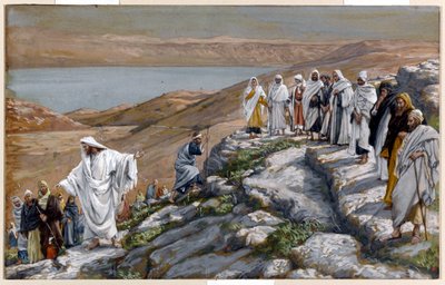 Le Christ envoie les soixante-dix disciples deux par deux, illustration pour La vie du Christ - James Jacques Joseph Tissot