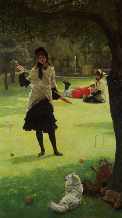 Croquet, vers 1878 - James Jacques Joseph Tissot
