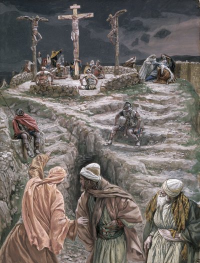 Eloi Eloi Lama Sabacthani, illustration pour La Vie du Christ - James Jacques Joseph Tissot