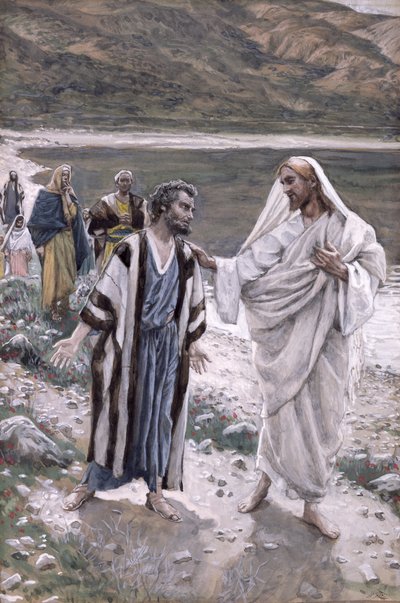 Pais mes agneaux, illustration pour La Vie du Christ - James Jacques Joseph Tissot