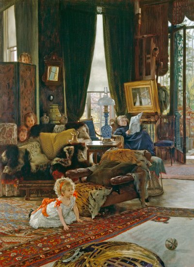 Cache-cache, c.1887 - James Jacques Joseph Tissot