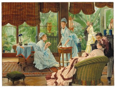 Dans la serre - James Jacques Joseph Tissot