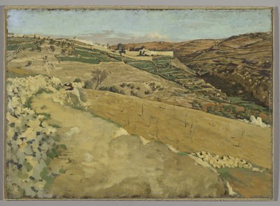 Jérusalem et Siloé, côté sud, illustration pour La Vie du Christ, 1886-94 - James Jacques Joseph Tissot
