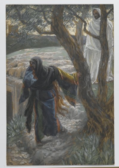 Jésus Apparaît à Marie-Madeleine, illustration de La Vie de Notre Seigneur Jésus-Christ, 1886-94 - James Jacques Joseph Tissot